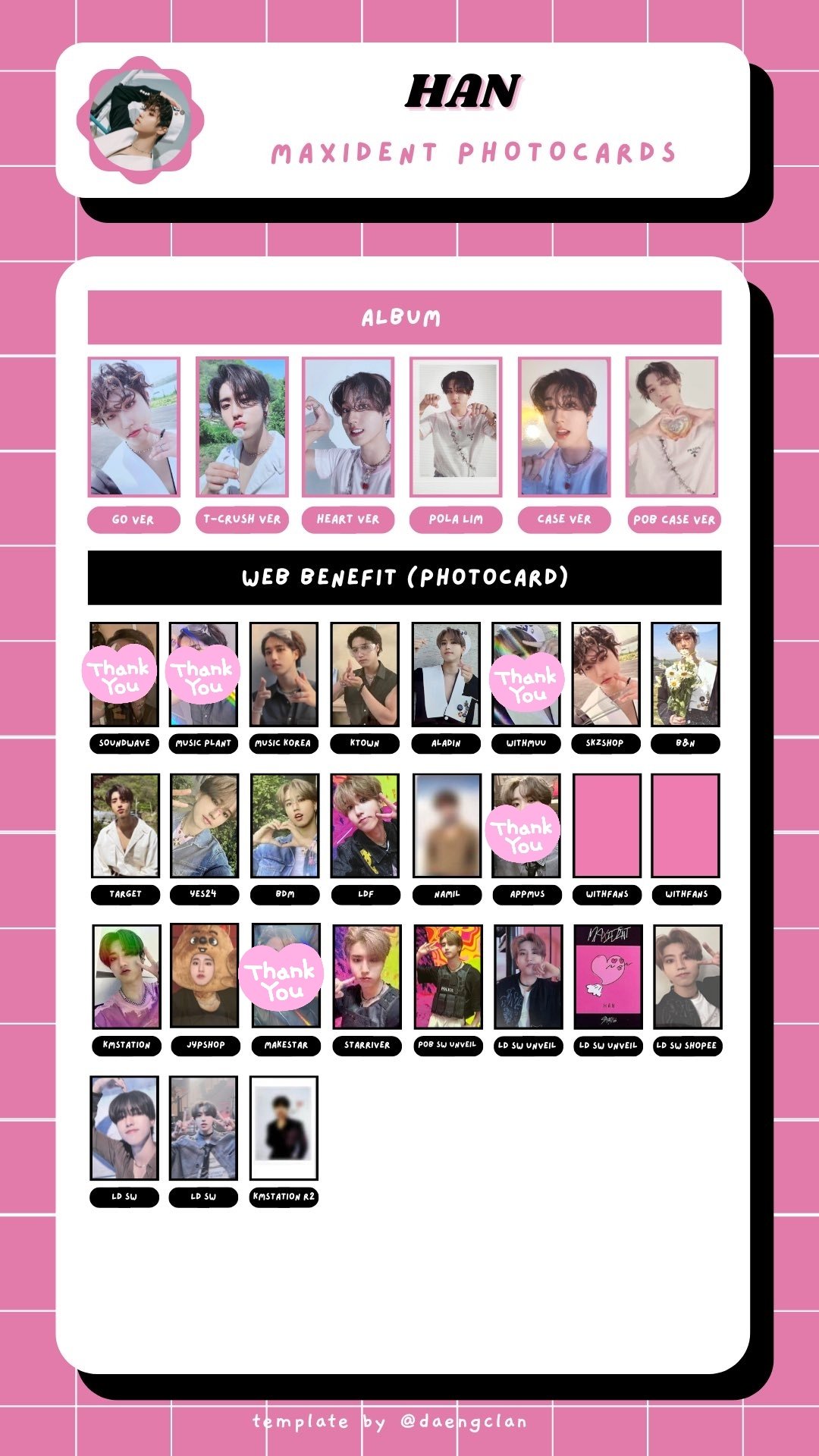 StrayKids 4週目 フィリックス MAXIDENT サノク トレカ StrayKids 4週