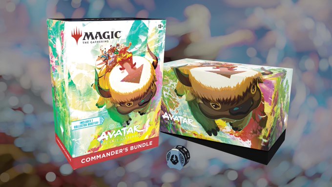 MTG アバター コマンダーバンドル 偏向はたき 激情の後見 悟りの教示者