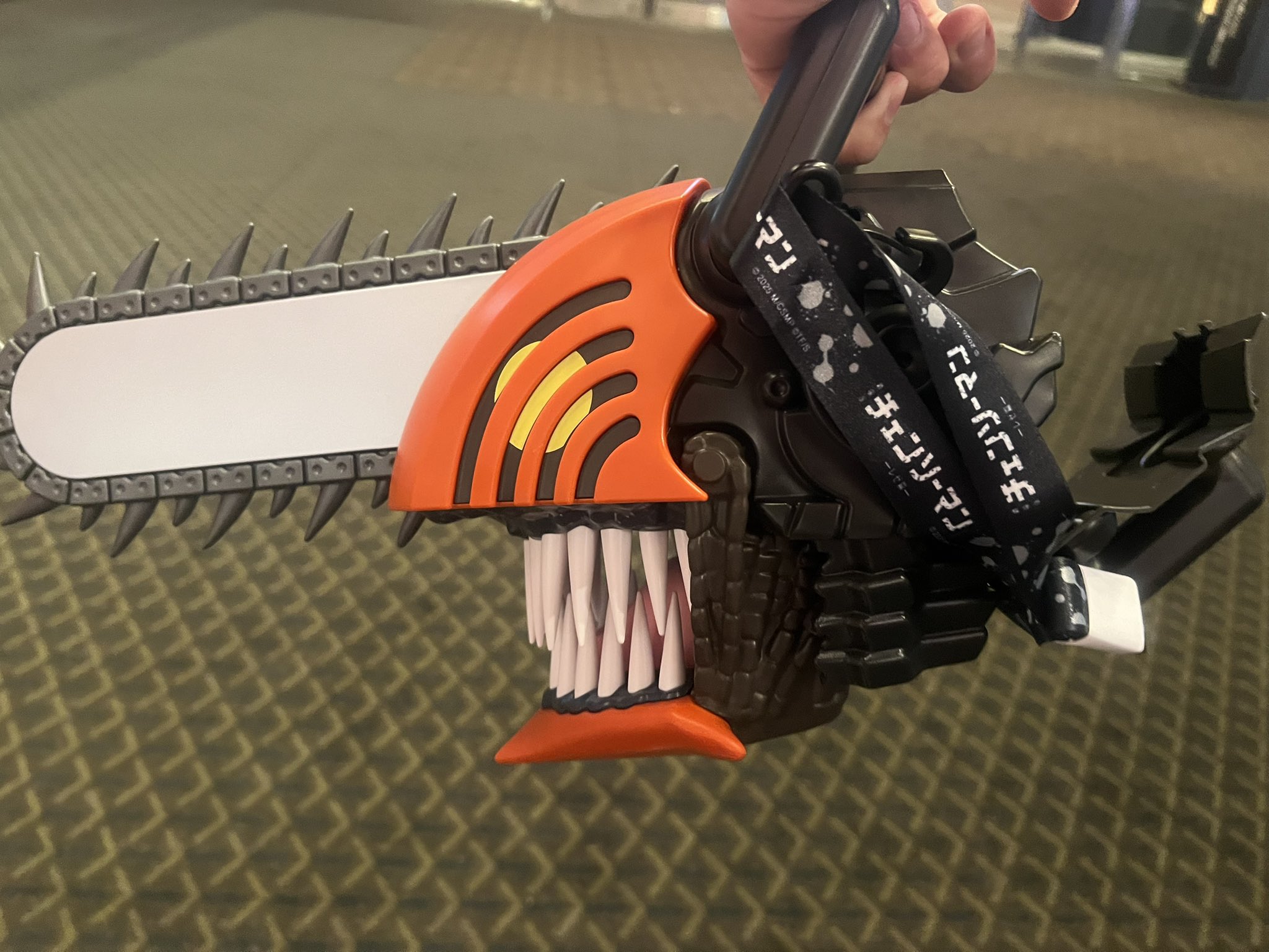 チェンソーマンヘッド型ポップコーンボックス ポップコーンバケツ レゼ