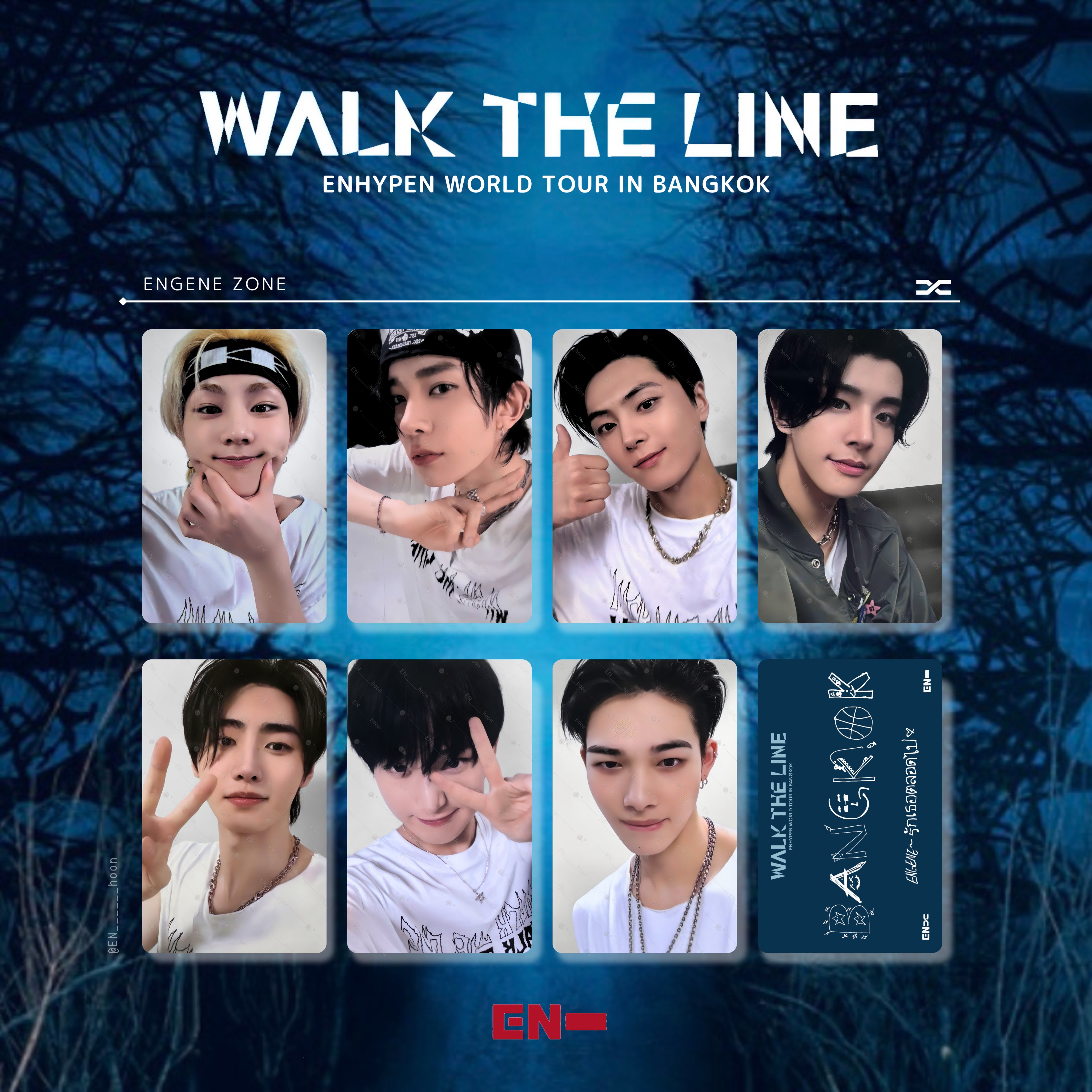 ENHYPEN ヒスン WALK THE LINE Bulacan トレカ ENHYPEN ヒスン WALK