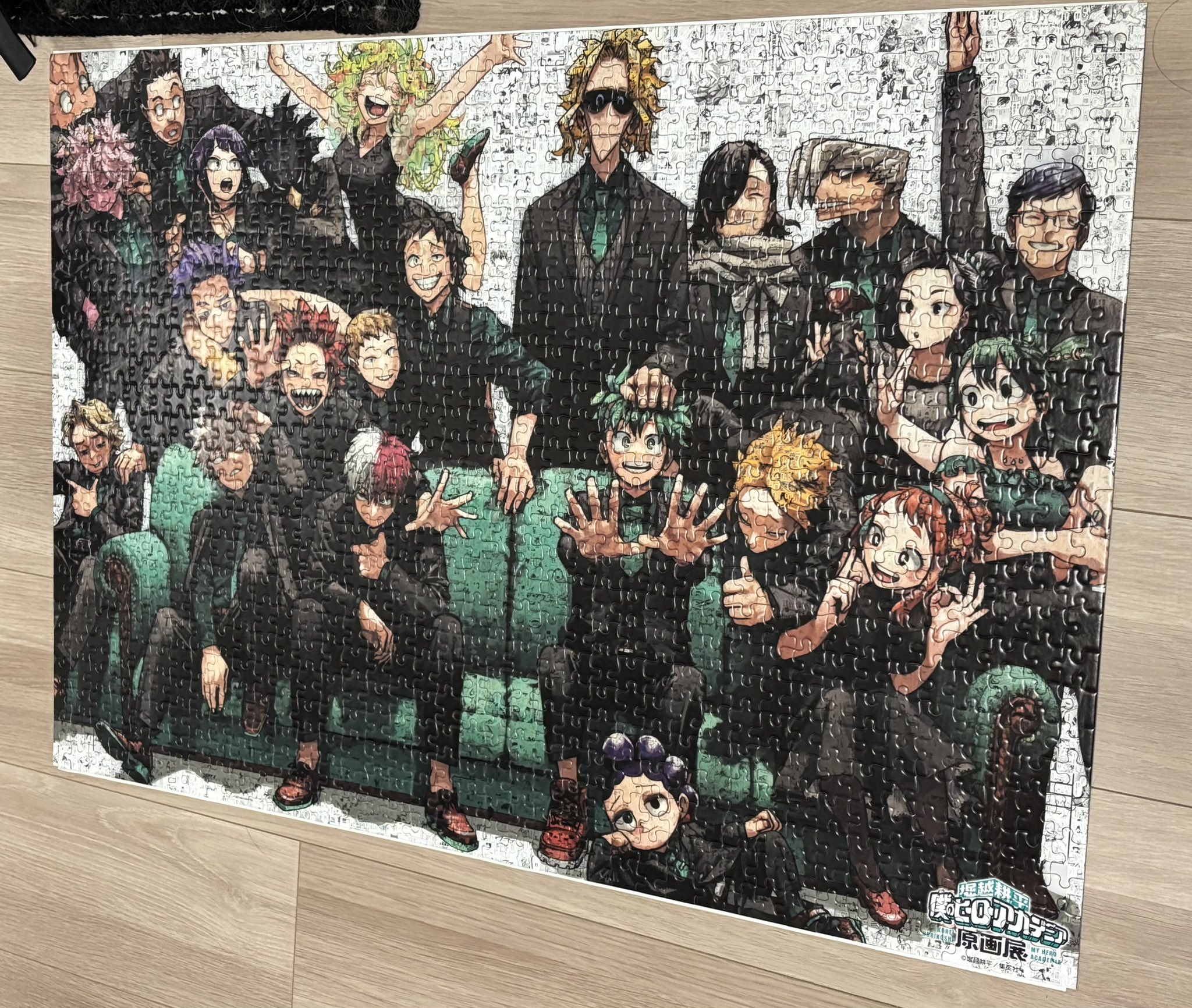 ヒロアカ原画展 アートモザイクパズル Amazon.co.jp: 僕のヒーロー