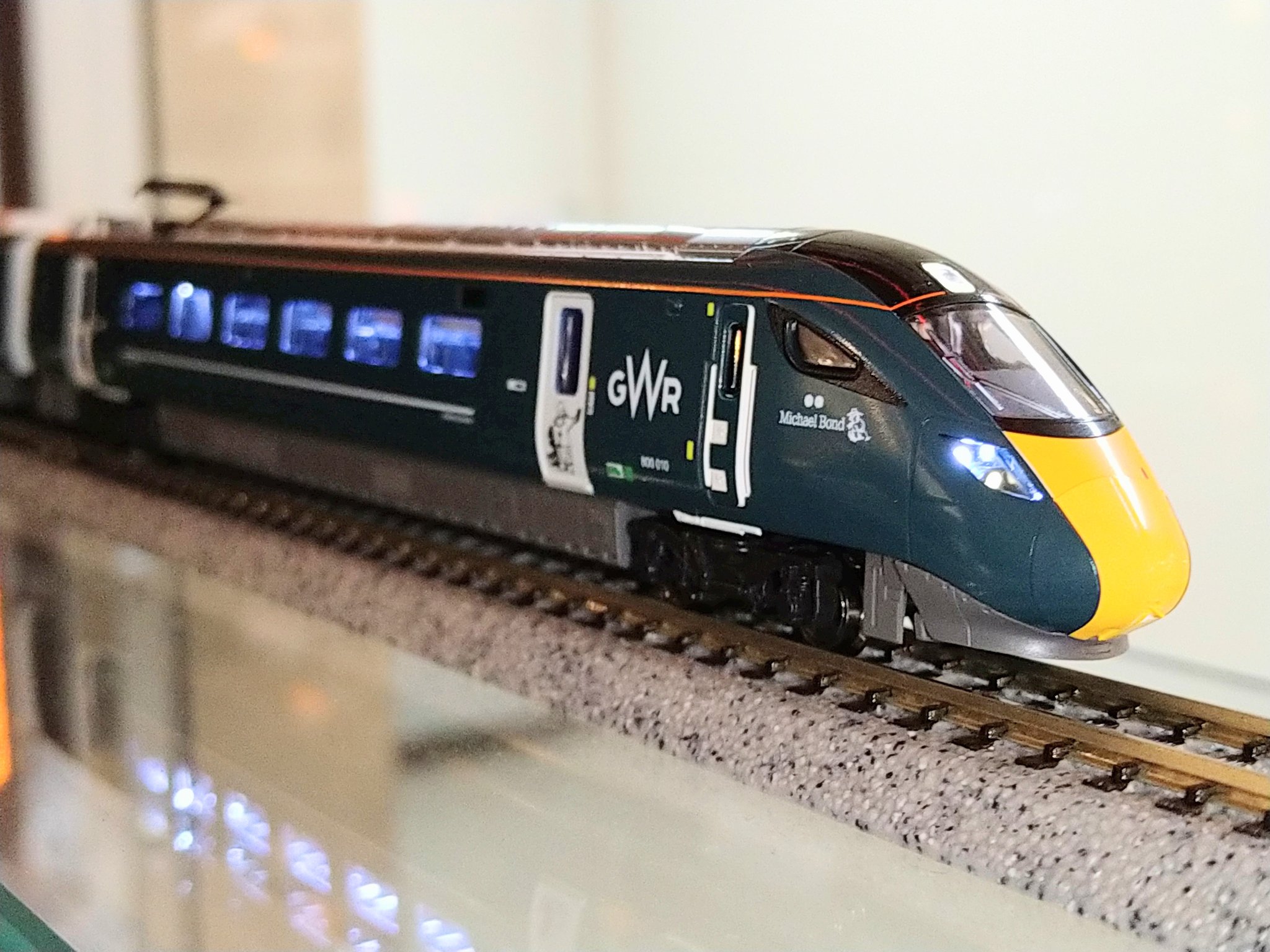 室内灯つき Nゲージ HITACHI Class800 GWR KATO Nゲージ クラス800