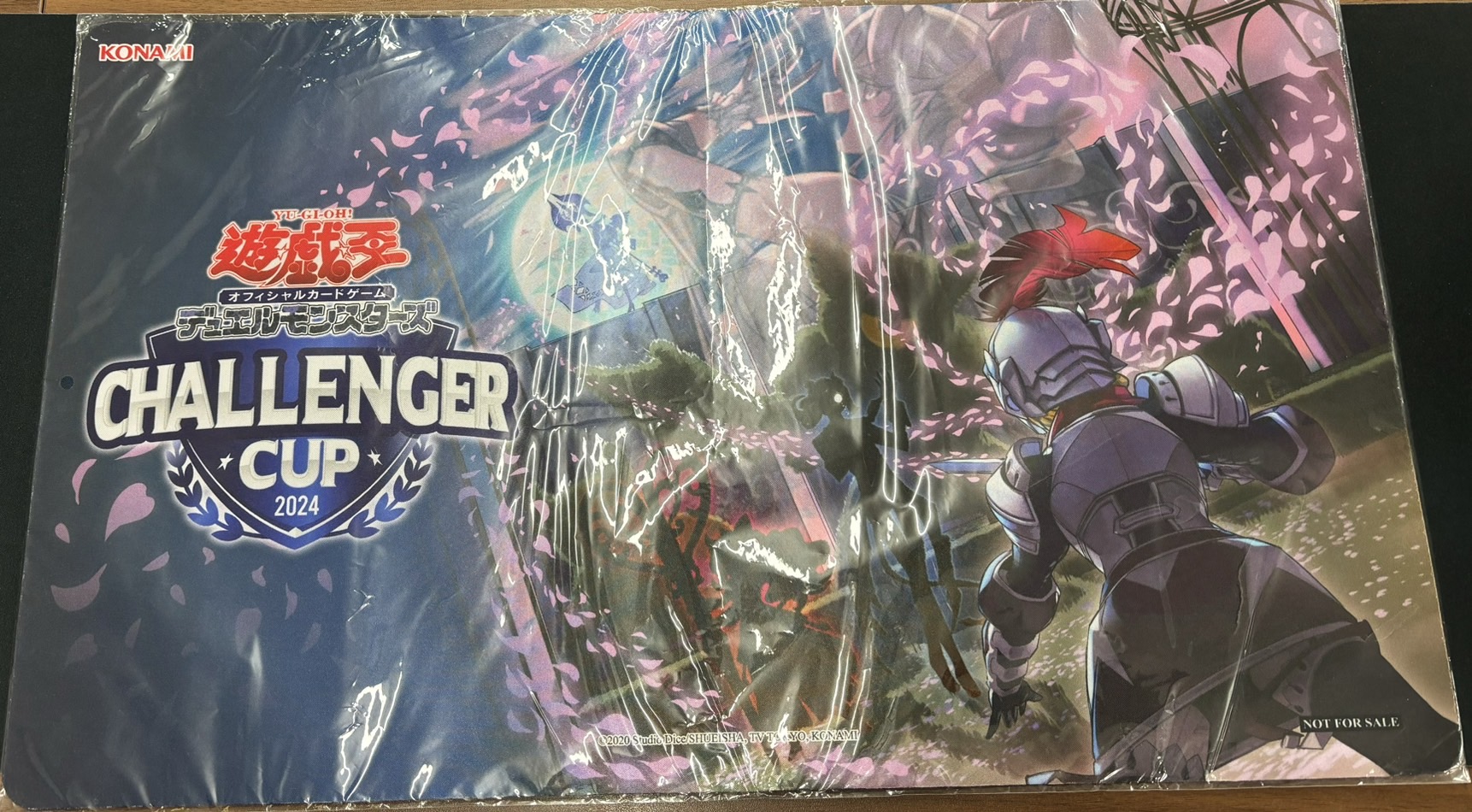 遊戯王 フルールドバロネス 公式プレイマット CHALLENGER CUP 遊戯王