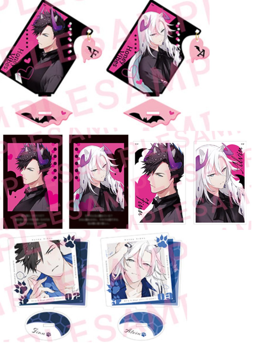 オトメイト 冬の市 オトマ honey vibes アルヴィン アクスタ ハニヴ