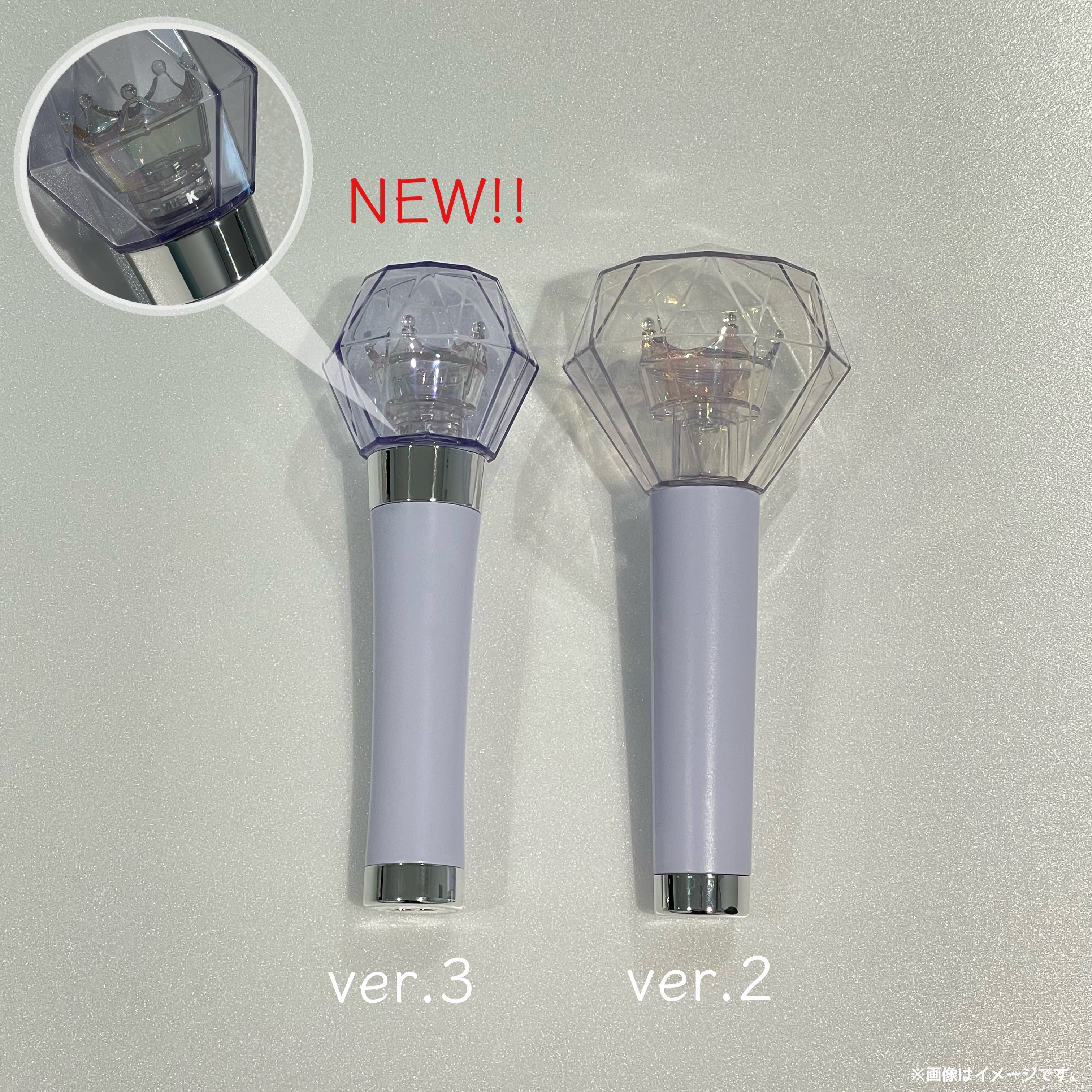 M!LK ペンライト ミルクラスタル スティック 3 商品詳細ページ