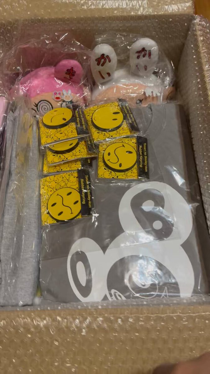 村上隆 ラッキーボックスの アパレル内容 #村上隆 #ラッキーボックス