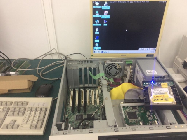 設備制御用のFAPC FC-20XE（Windows2000）の機種変更事例 | パソコン