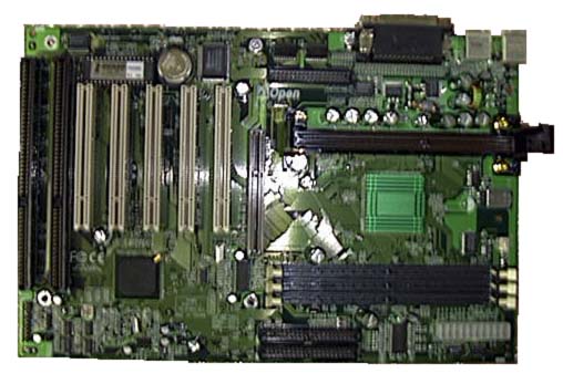 マザーボード AOpen AX6BC+PentiumIII Motherboard マザーボード AOpen
