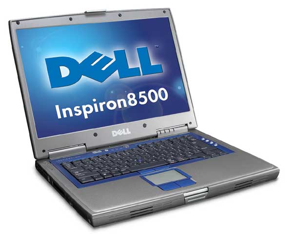 デル、15.4型ワイドTFT液晶搭載ノートPC「Inspiron 8500」