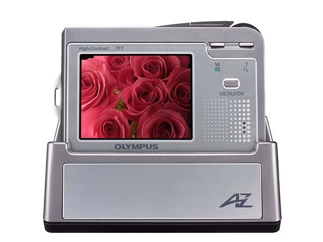 オリンパス、2.5型液晶を搭載するコンパクトデジカメ「AZ-1」