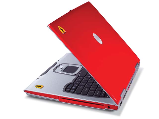 エイサー、Athlon 64搭載フェラーリF1ノート