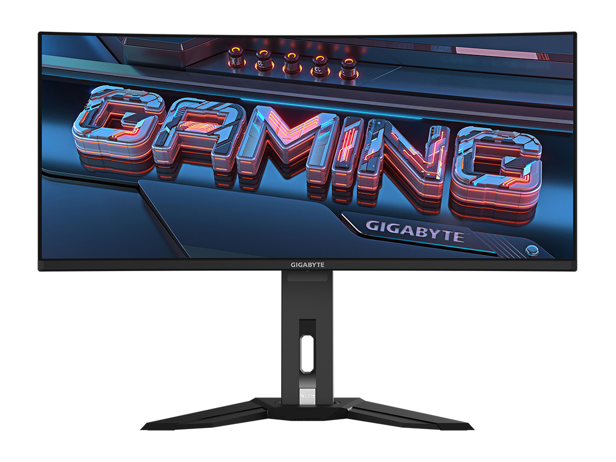 GIGABYTE、湾曲QD-OLED採用の34型ウルトラワイドゲーミングモニター2