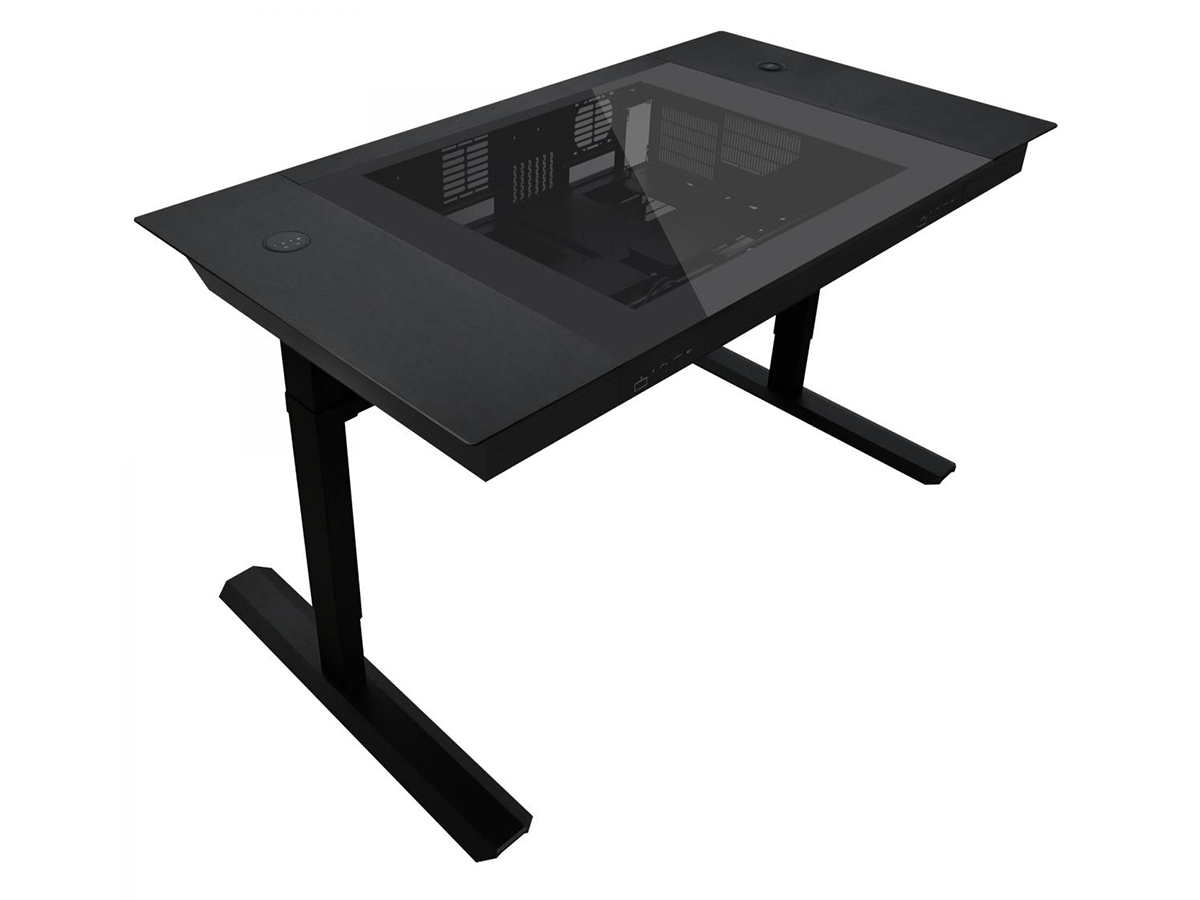 机の上で邪魔になるなら、机に入れちゃえ。Lian LiのPCケースを兼ねた