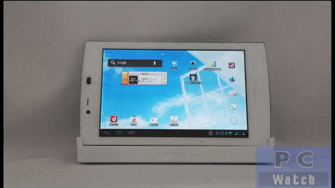 Hothotレビュー】NTTドコモ「MEDIAS TAB UL N-08D」 ～7型で249gの超