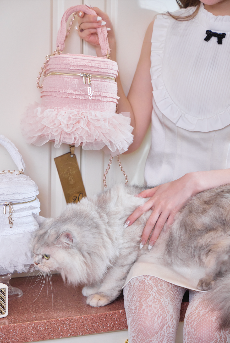 MINETTE HOLIDAY CAKE VANITY BAG【残りわずか】