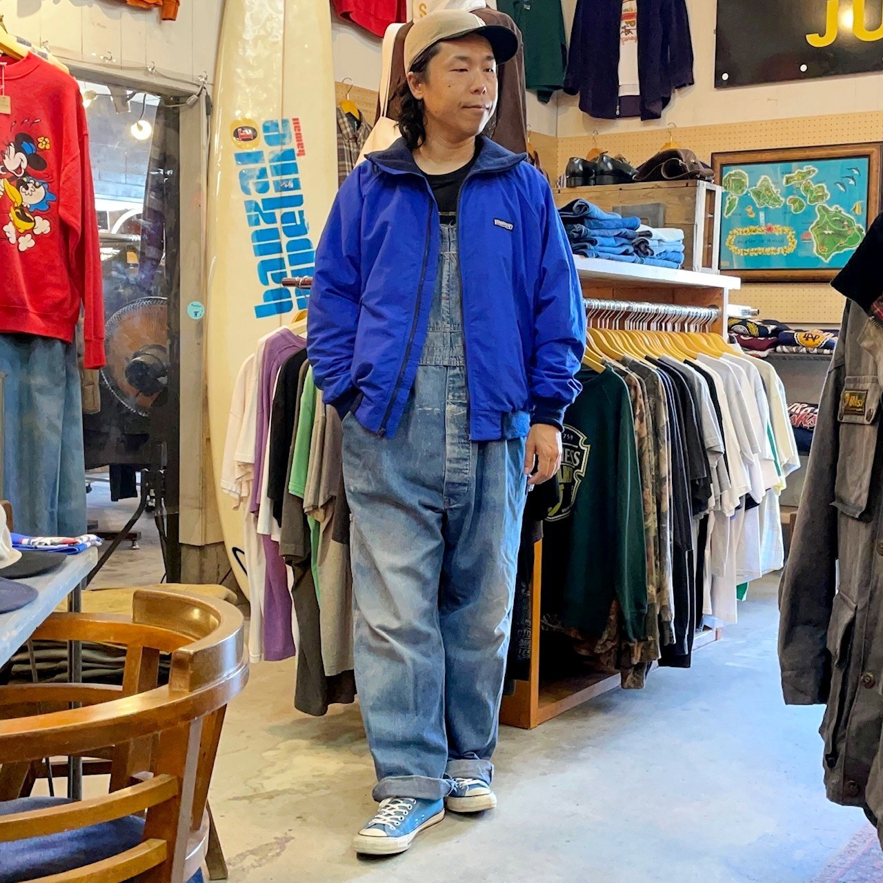 90s アメリカ製 LAND'S END ランズエンド ウォームアップジャケット NO