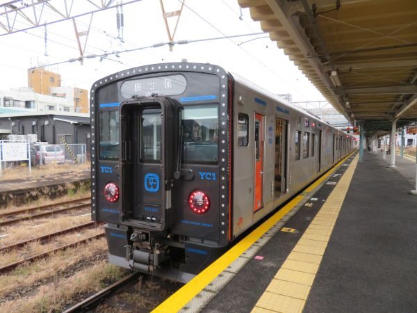 7,長崎から佐世保へ：JR大村線：区間快速シーサイドライナー：YC1系