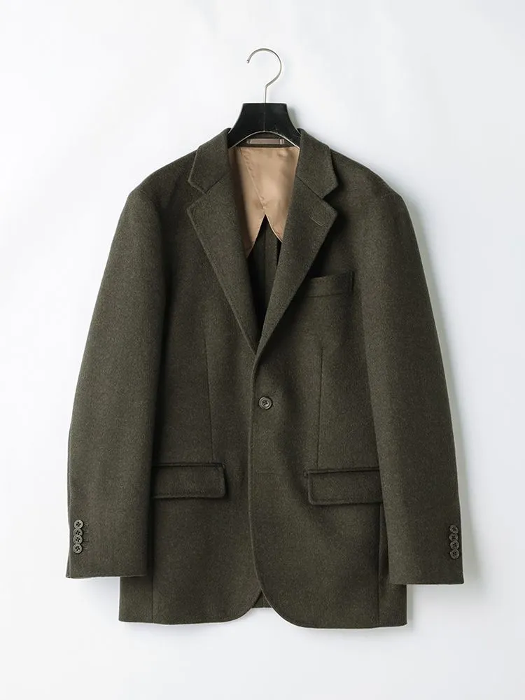 ウールビーバージャケット オリーブグリーン | P.S.FA公式通販