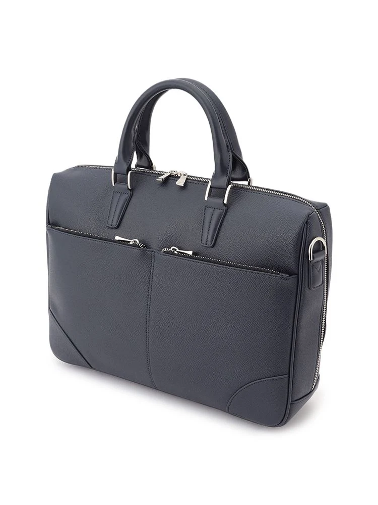 ブラック 前ポケットビジネスバッグ ブラック/ネイビー | P.S.FA公式通販