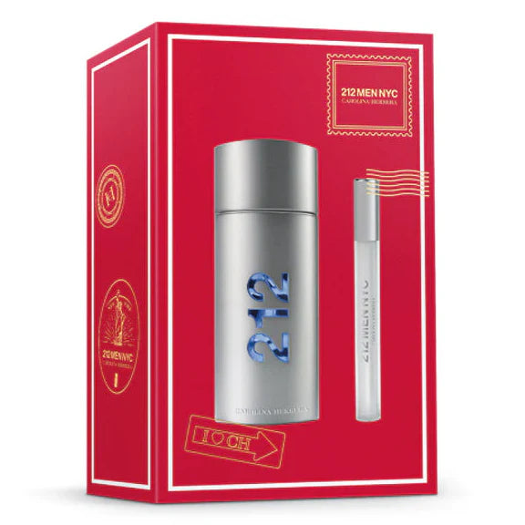 212 Men NYC Travel Gift Set by Carolina Herrera Eau de Toilette