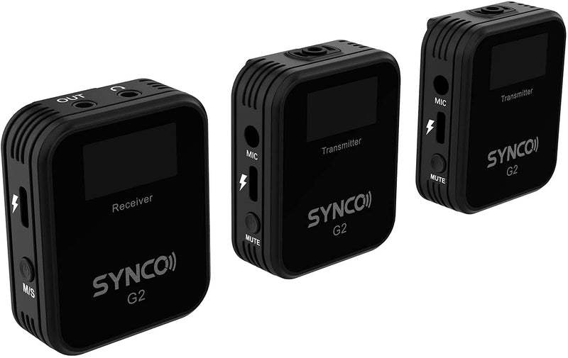 SYNCO G2 ワイヤレスマイクシステム 2.4GHzワイヤレス スマートフォン
