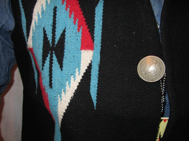 インディアンモーターサイクル チマヨベスト ブラック - JET RUG