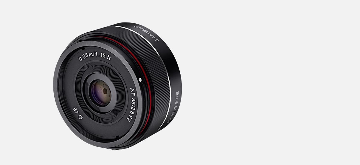 Samyang Unveils Tiny, Affordable 35mm f/2.8 Autofocus Lens for