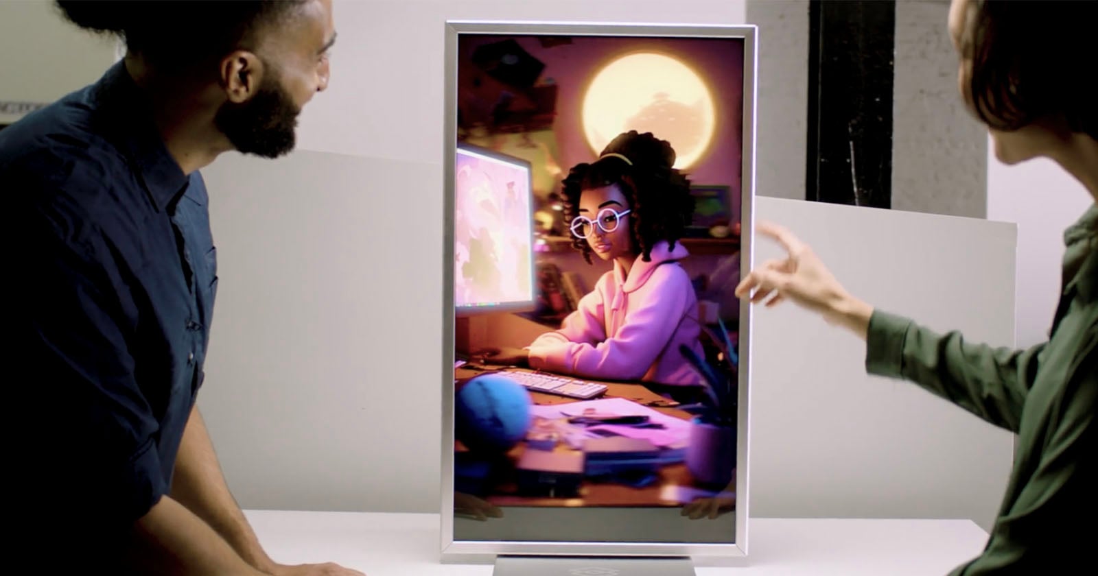 Looking Glass Debuts 16-inch OLED and 32-inch 'Holographic