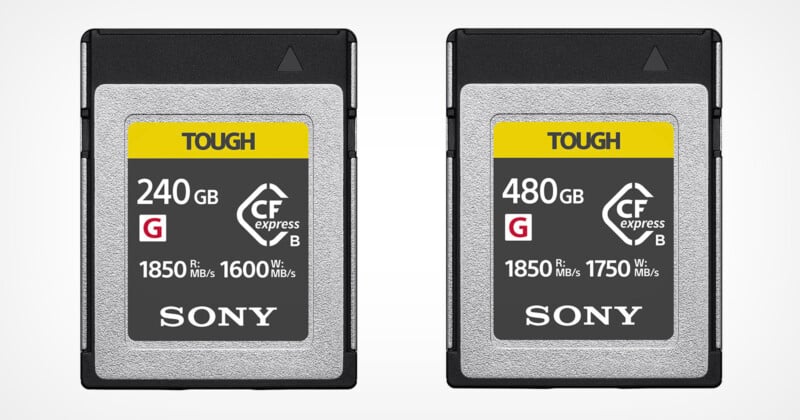 Sony's New Tough CFexpress Type B Cards Are Fast and Affordable