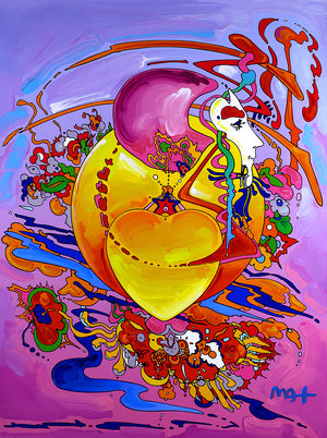 Heart (Orange) Ver. I #3 – Peter Max Store
