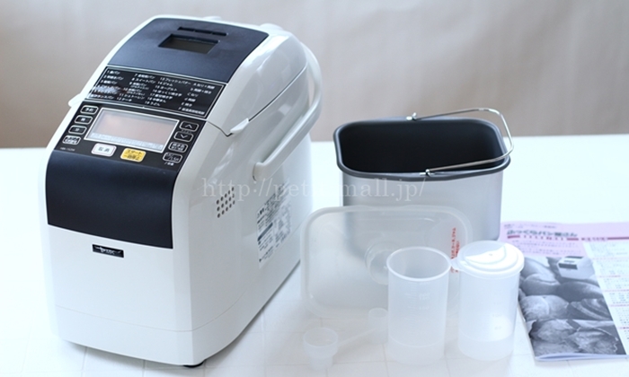 MKホームベーカリーHBK-152 天然酵母・米粉パン、バター・ヨーグルト