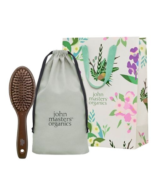 ジョンマスターオーガニック ヘアミルク & コンボパドルブラシ ギフト