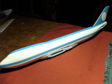 ボーイング747SR－100【全日空モヒカン塗装】製作記録 : 犬