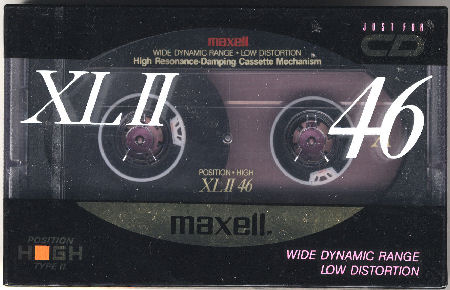 maxell XLⅡ : カセットテープ収蔵品展示館