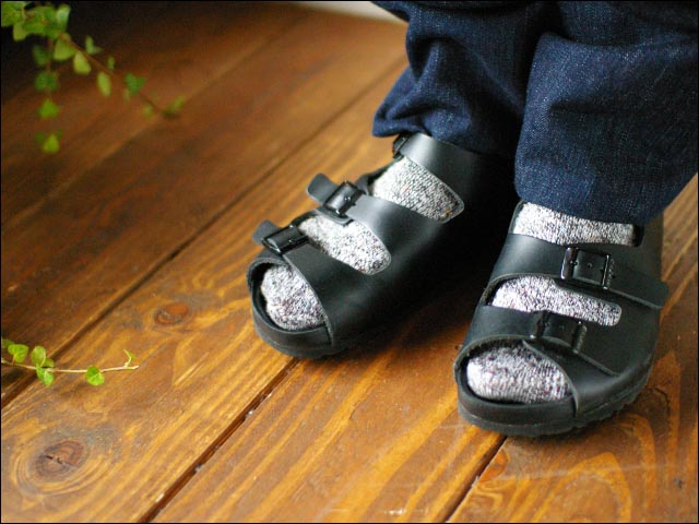 BIRKENSTOCK[ビルケンシュトック] OSLO[オスロ] BLACK LEATHER