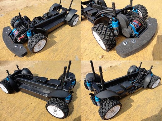 タミヤ XV-01 PRO ラリードリフト仕様 : 走るマシーン