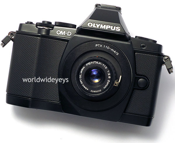 ペンタックスAutoオート110レンズが使えるマイクロフォーサーズ