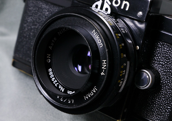 今日の一本！（GN Auto Nikkor 45mm f2.8 ④） : 寫眞機萬年堂