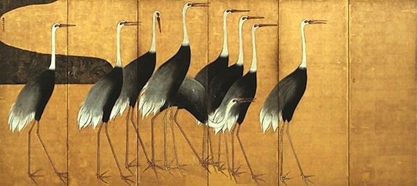 琳派の「鶴」‧ ‧ ‧ 