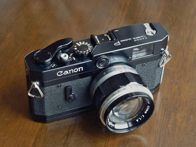 Canon P レンジファインダーカメラ 50mmレンズ付き Canon P レンジ