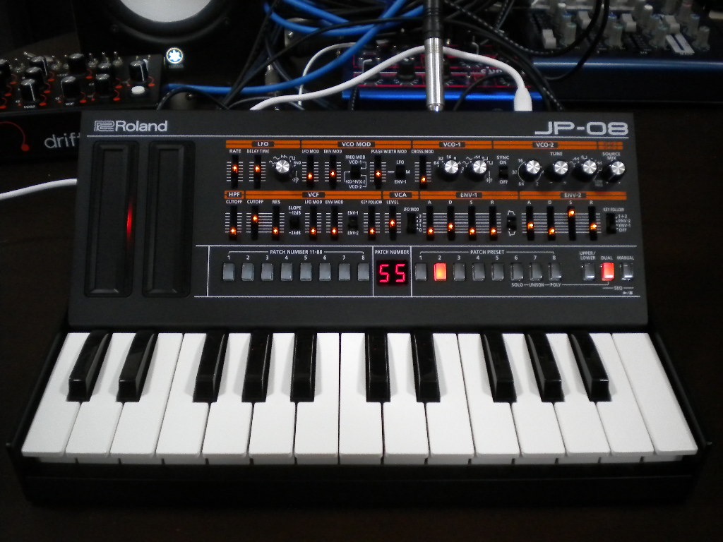 Roland Boutique JP-08試奏記 : 風流音色まねゑもん