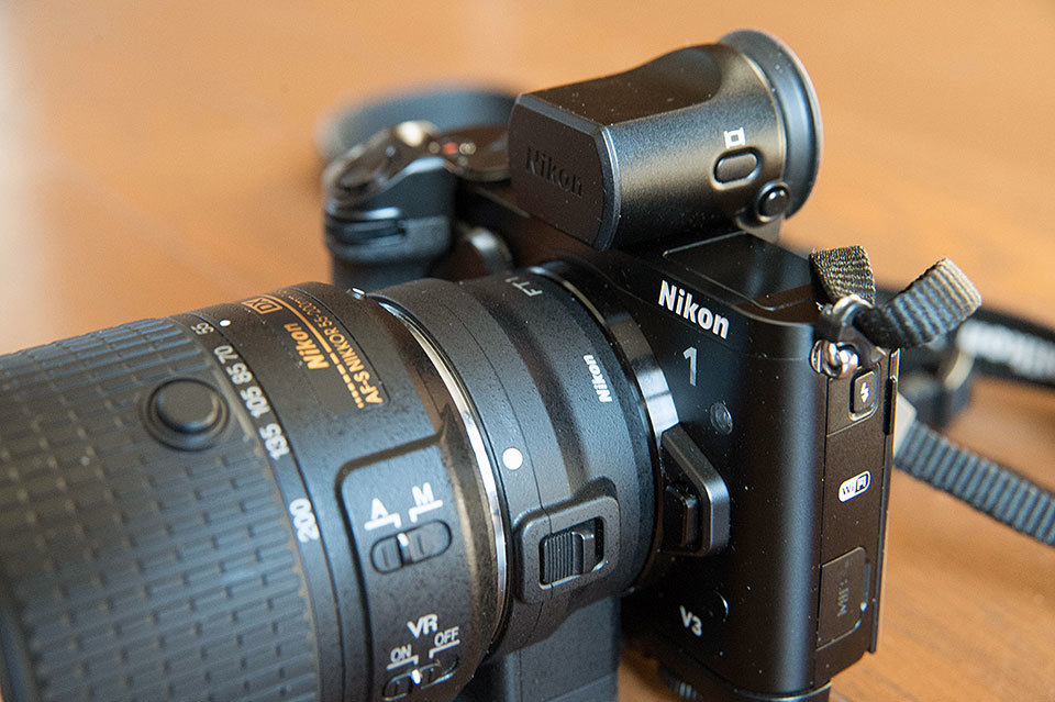 ニコワン用マウントアダプター FT1 : 山岳徘徊倶楽部（団塊の世代と