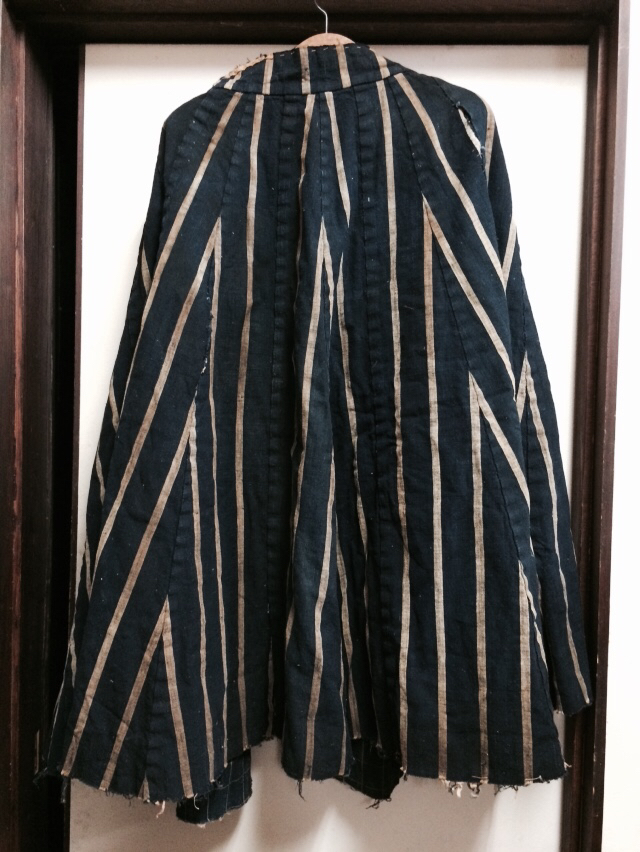 藍染の道中合羽 : 古道具丸村～希少な日本製古着と古道具～