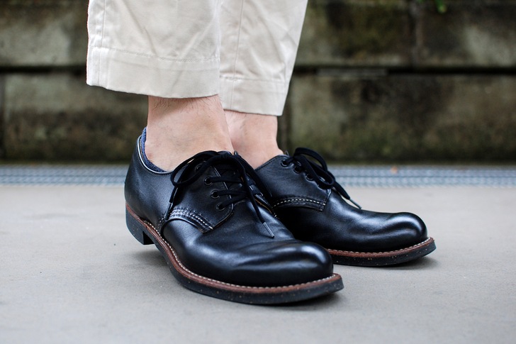 小雨なら。 レッドウィング フォアマンオックスフォード RW8051 : 今日