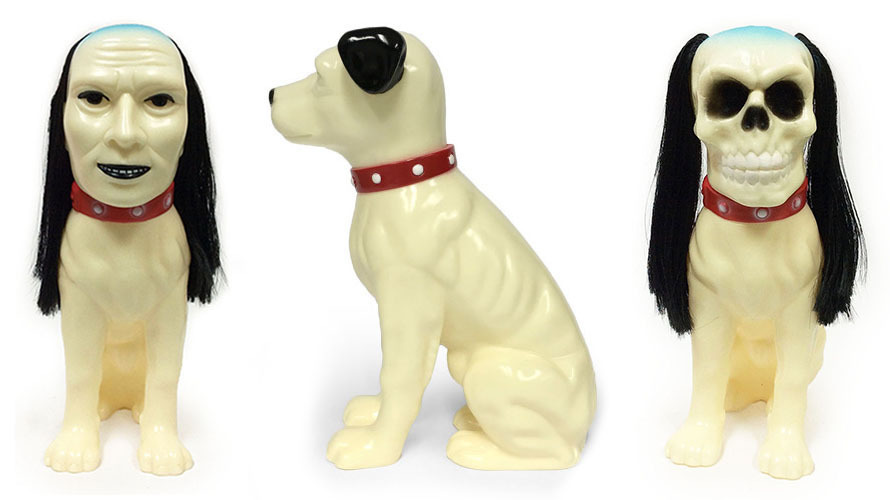 あのニッパーの人面犬ソフビ、予約開始 : 下呂温泉 留之助商店 店主の