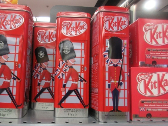 ピンク色のキットカットが、ヨーロッパ一早くイギリスで発売