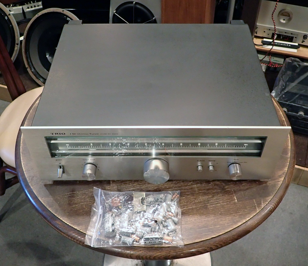 トリオのFMチューナー・KT－8000 メンテしました。 : オーディオ