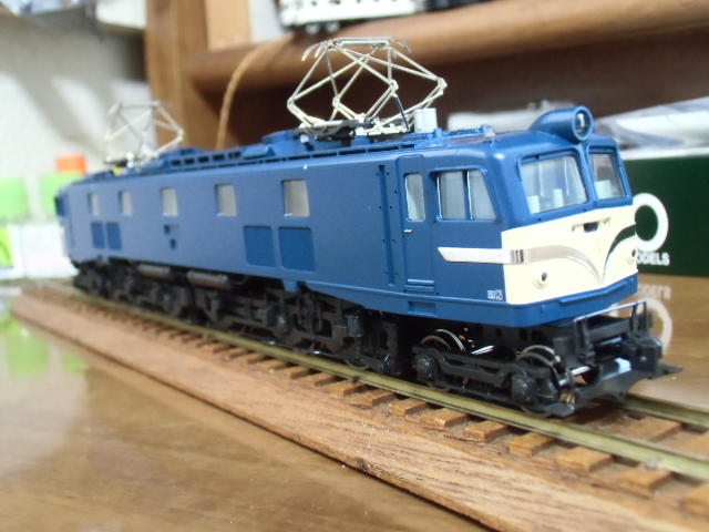 KATO 16番 EF58 大窓機ブルー 入廠 : 新湘南電鐵 横濱工廠3