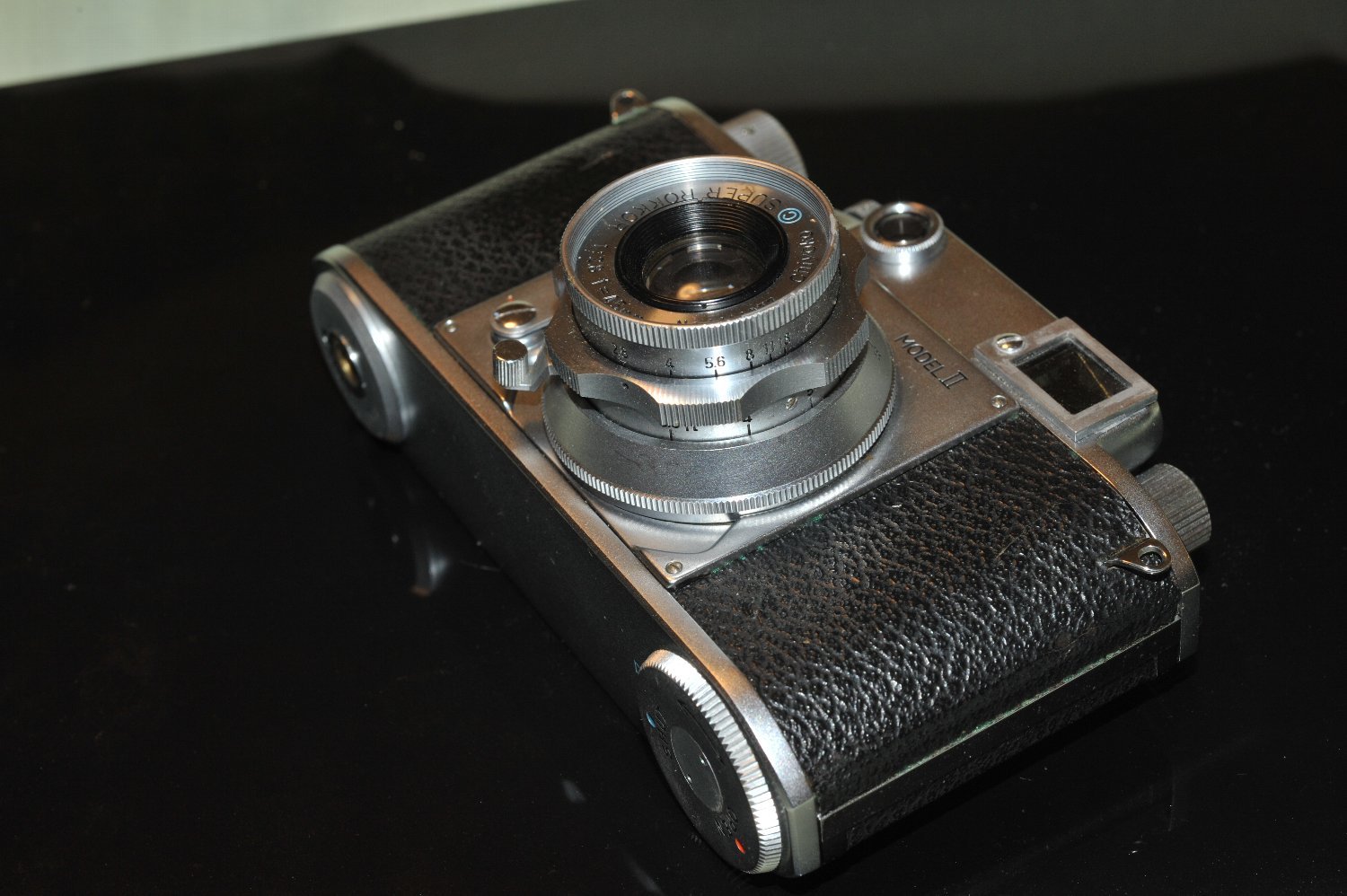 梅鉢 Super Rokkor 45mm F2.8 の 無限遠をスペーサーで調整して