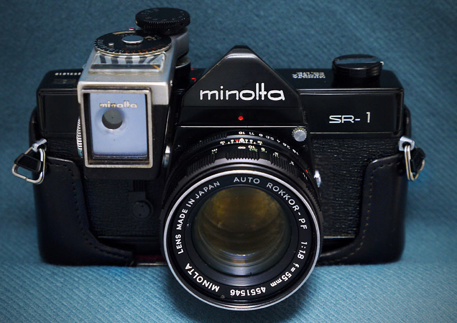 Minolta New SR-1（Black Body）＜その9＞ : 寫眞機萬年堂 - since 2013 -